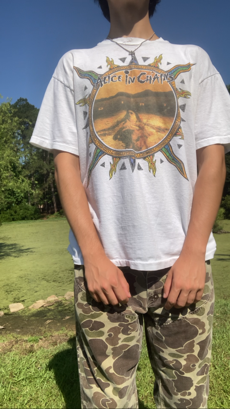 1990s alice in chains dirt tee XL