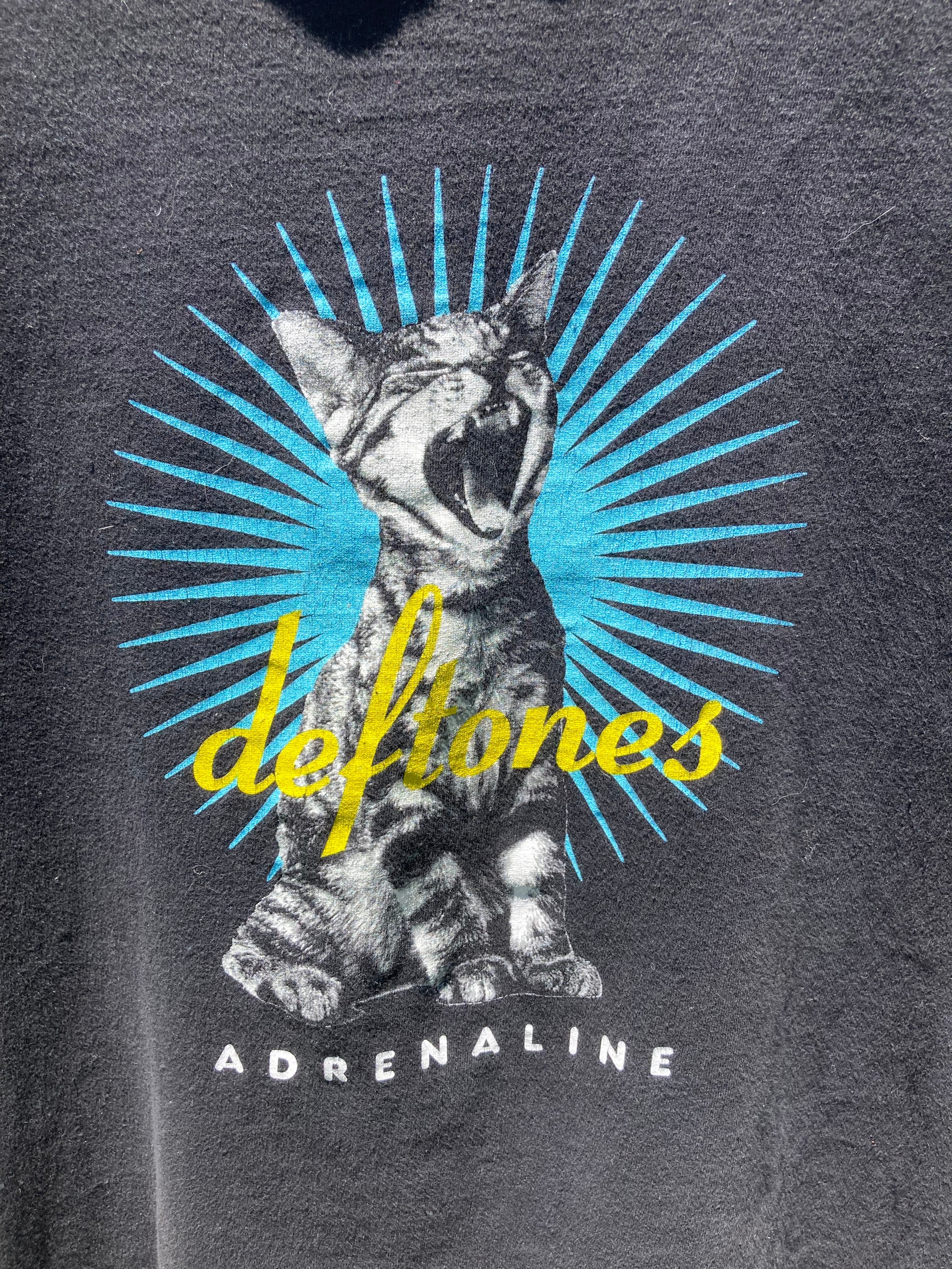 1990s deftones adrenaline cat tour backhit L/XL