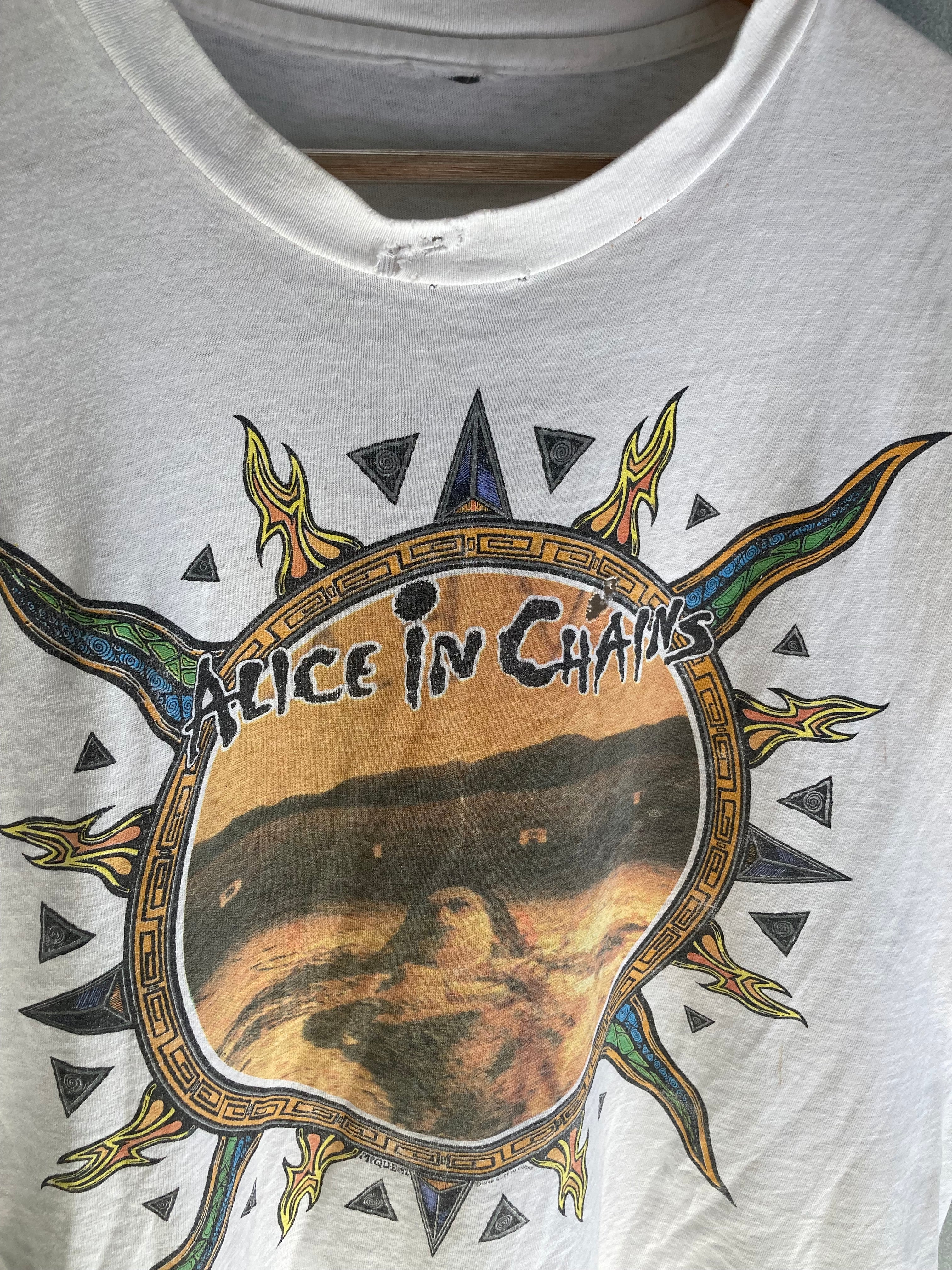 1990s alice in chains dirt tee XL