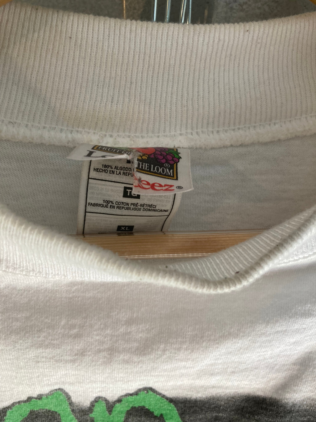 1990s korn family value tour boot longsleeve XL