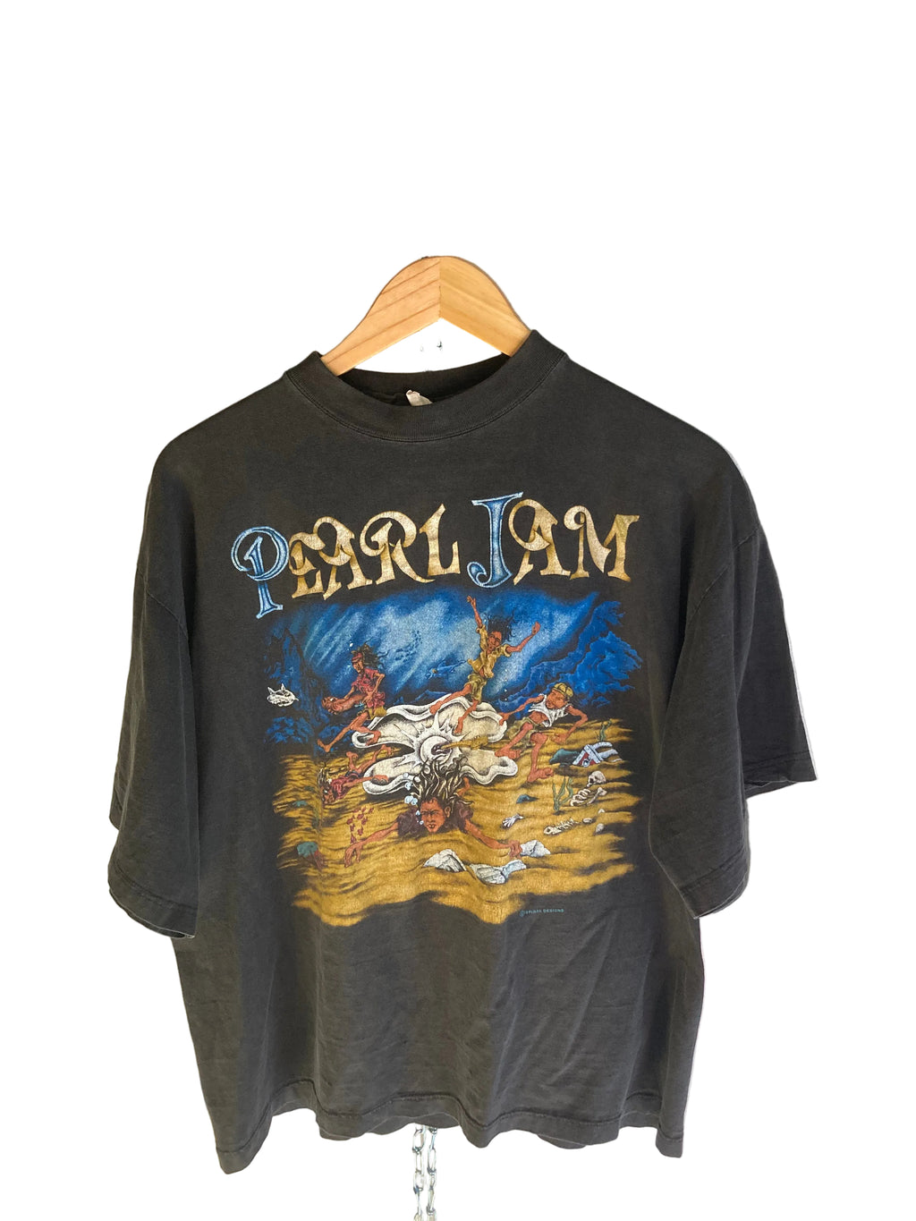 1990s pearl jam spiral designs euro boot XL