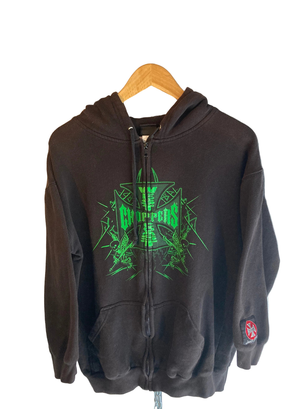 2000s west coast choppers zip up hoodie M