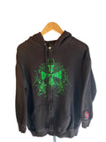 2000s west coast choppers zip up hoodie M