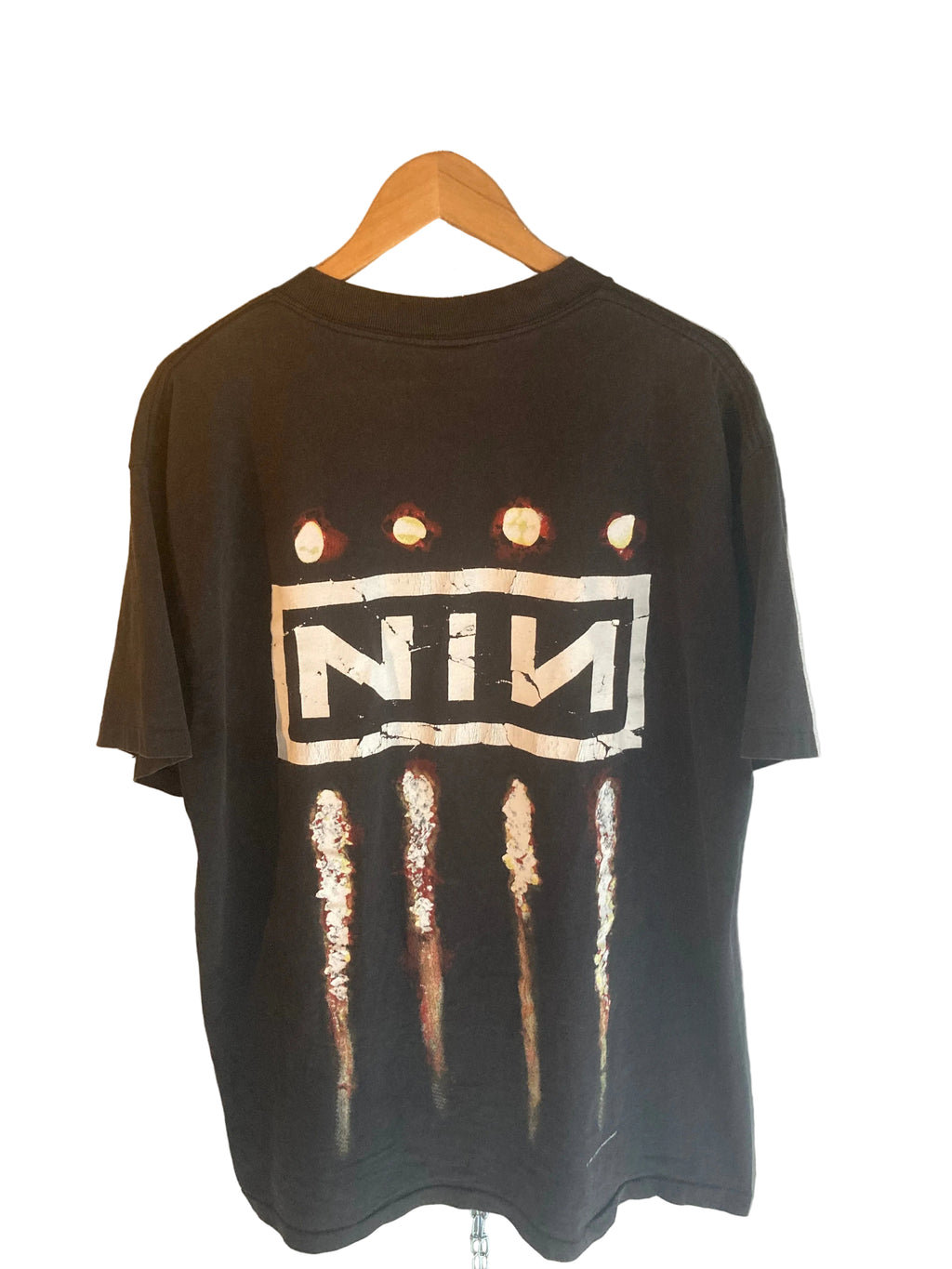1990s nine inch nails downward spiral tee XL