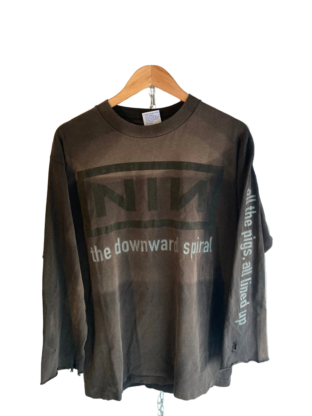 1990s nine inch nails longsleeve L