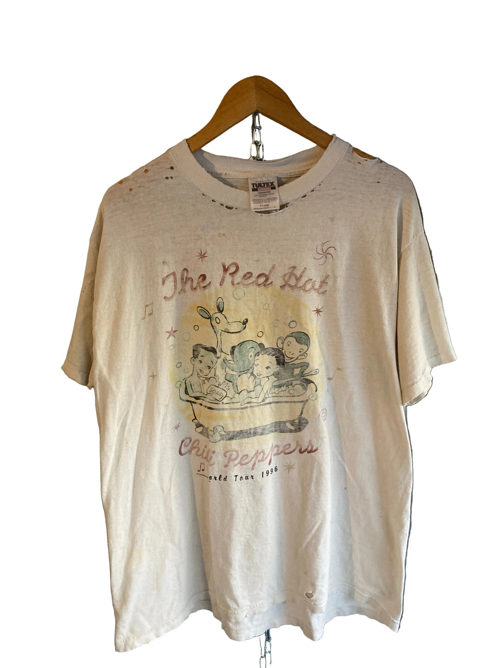 1990s red hot chili peppers world tour thrashed XL