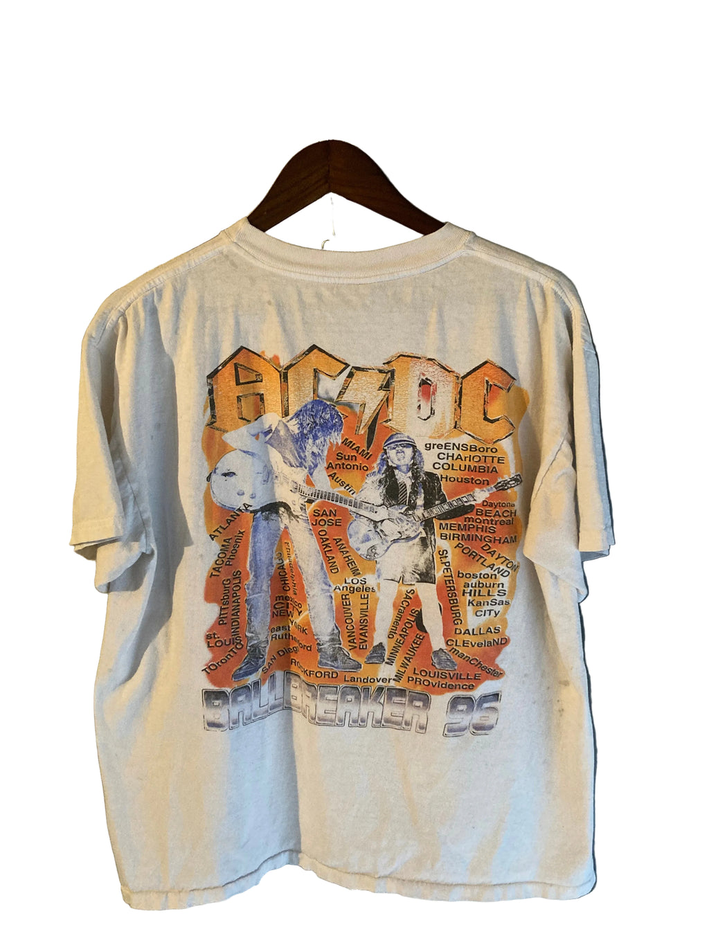 1990s ACDC ballbreaker tour L
