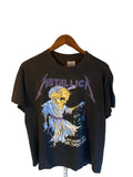 1980s metallica pushead tee L