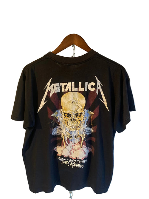 1980s metallica pushead tee L