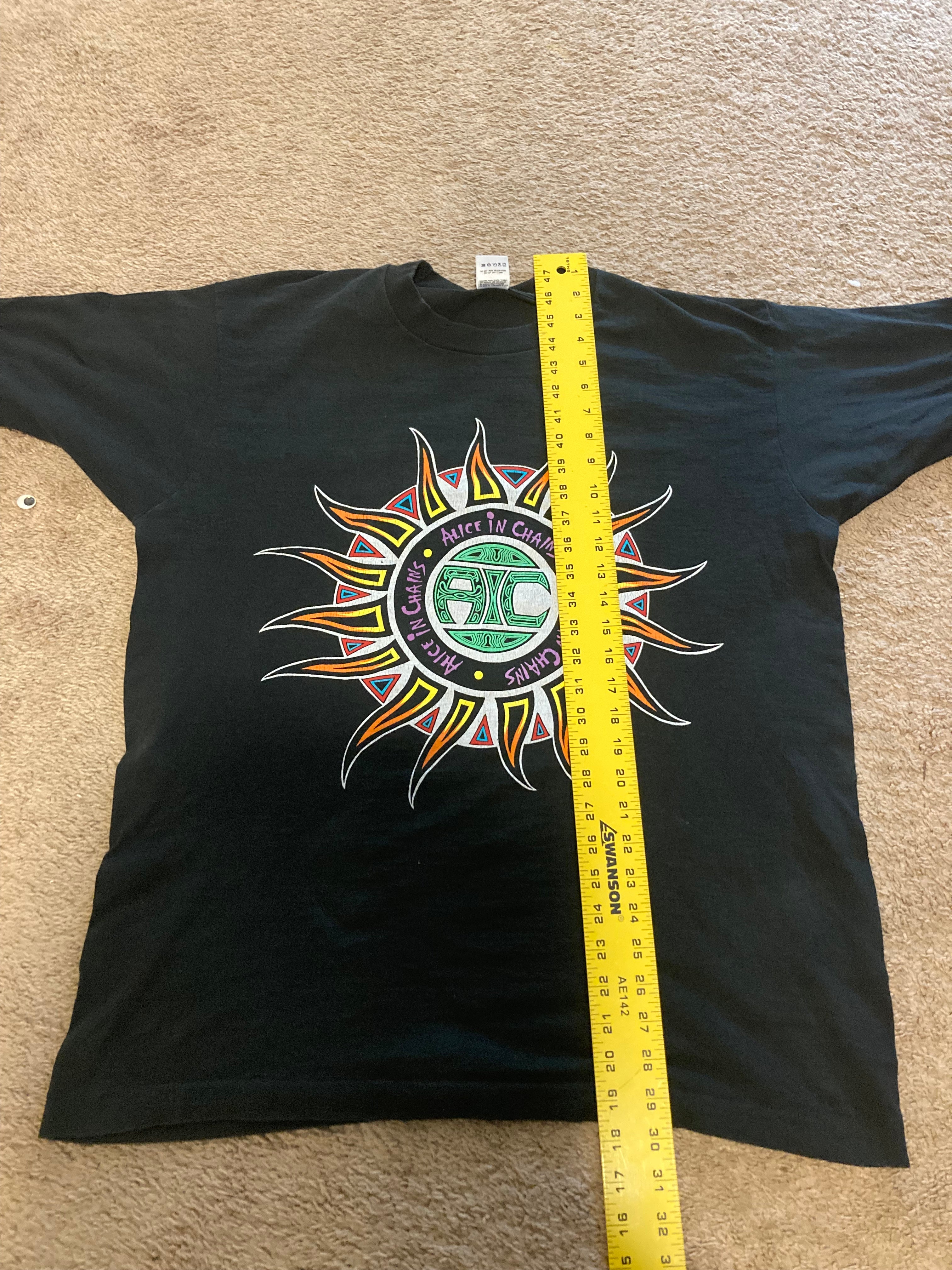 1990s alice in chains would rare back tee XL