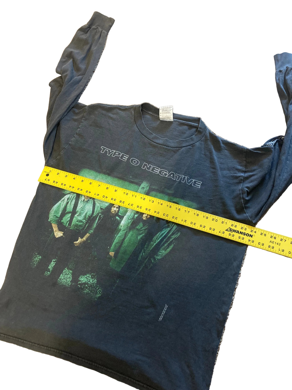 1990s type o negative skeleton crew longsleeve L/XL