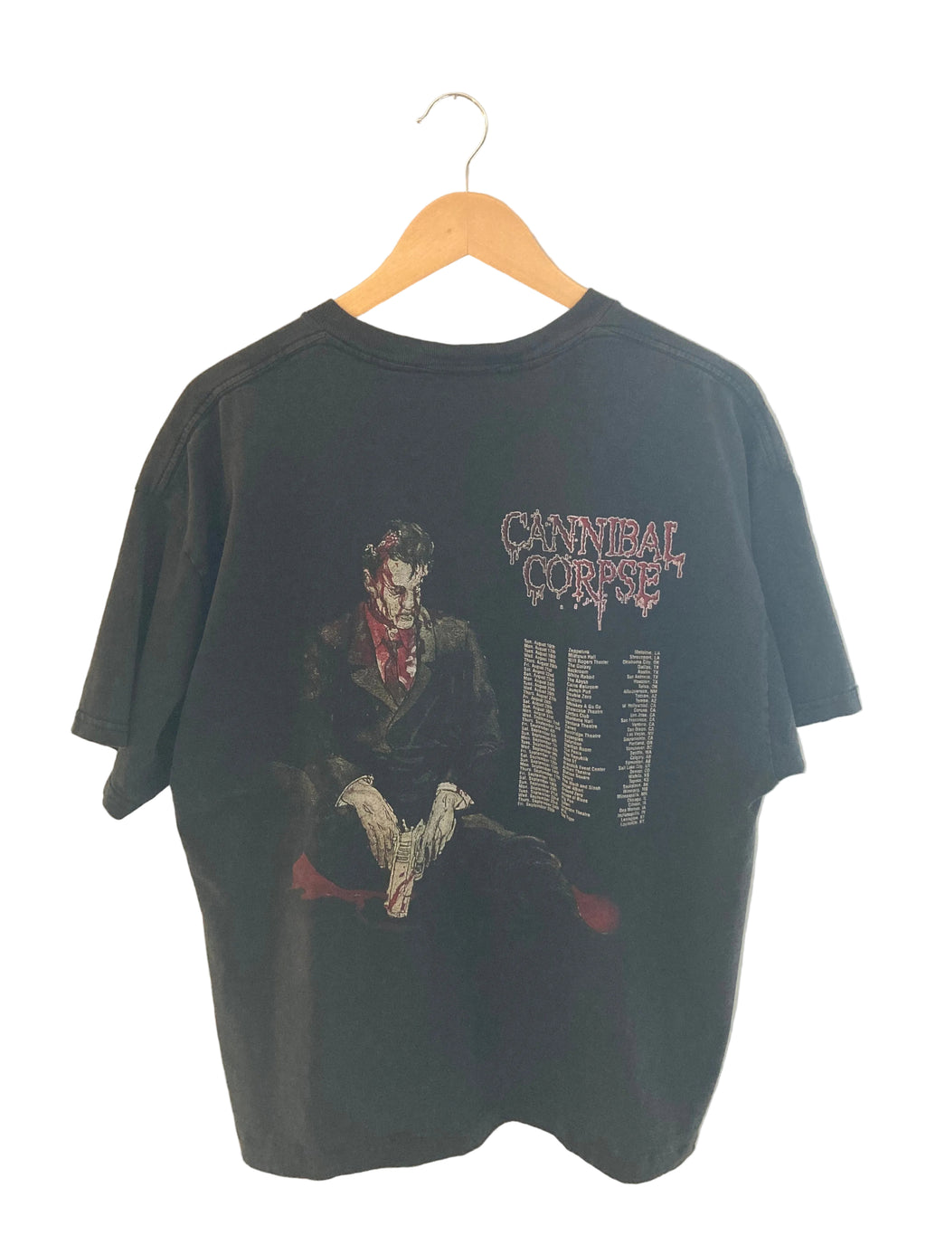 1990s cannibal corpse gallery of suicide tee XL