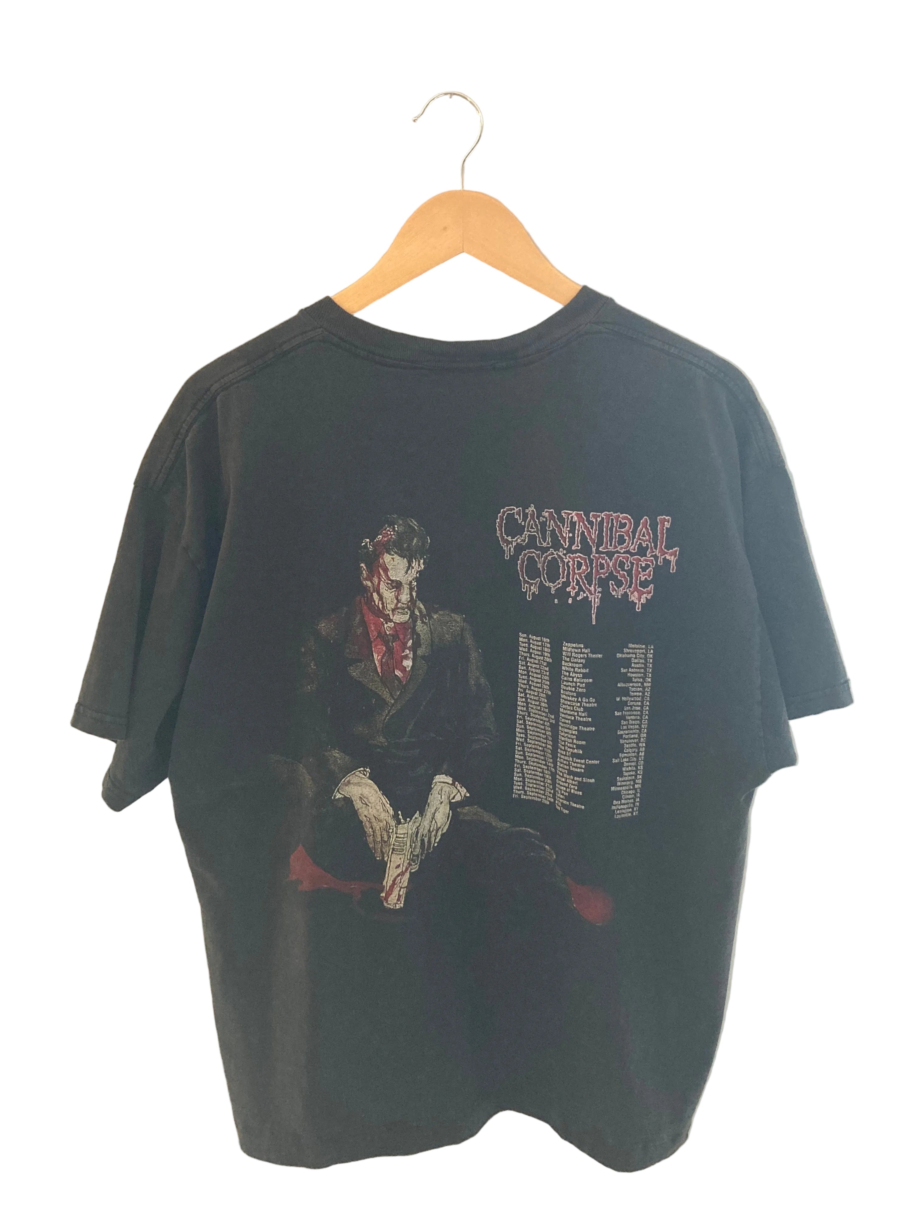 1990s cannibal corpse gallery of suicide tee XL