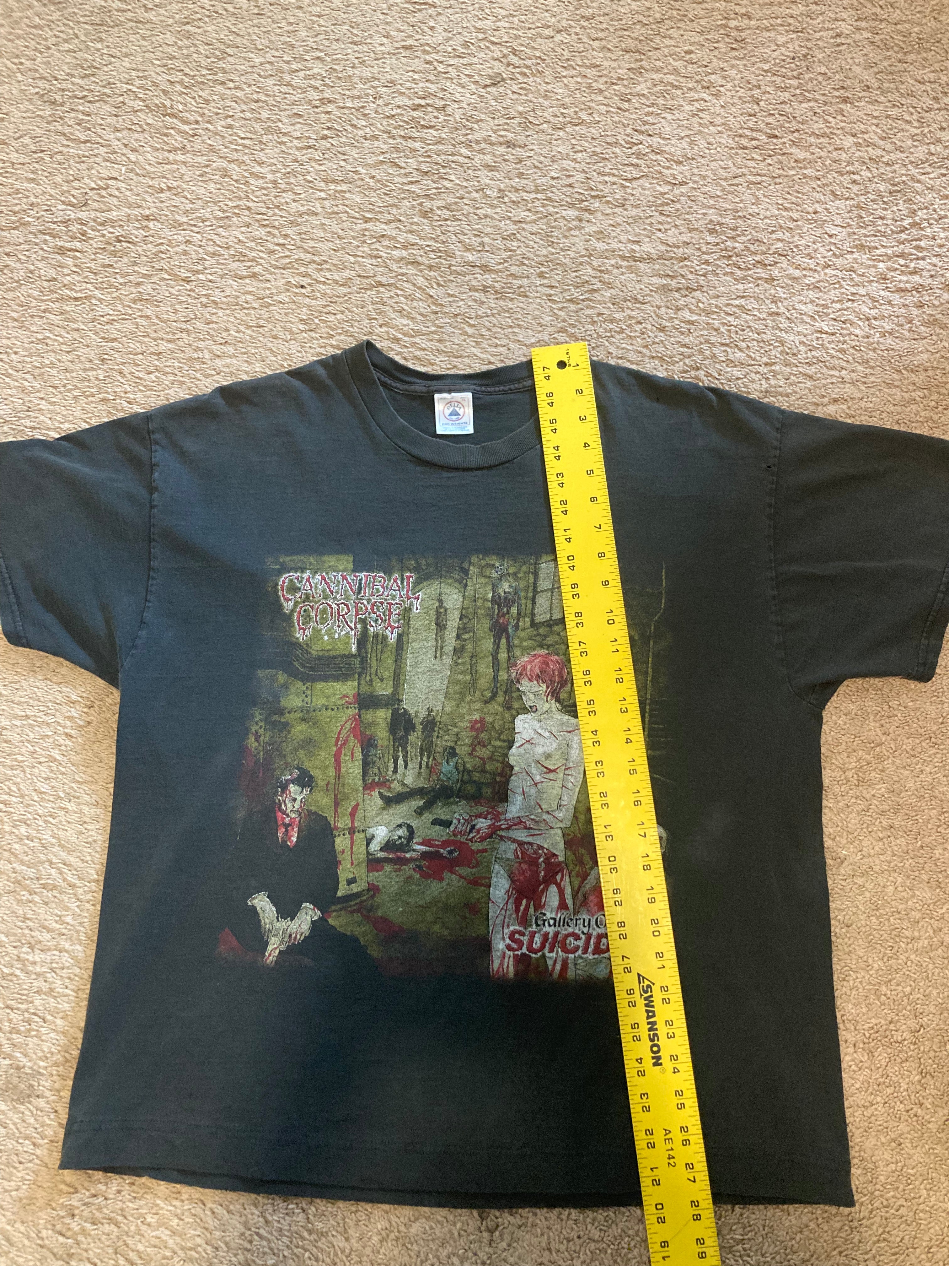 1990s cannibal corpse gallery of suicide tee XL