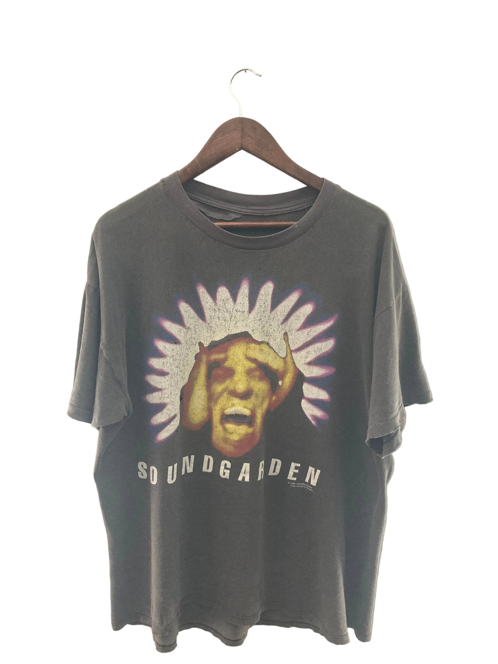 1990s soundgarden black hole sun tee XL