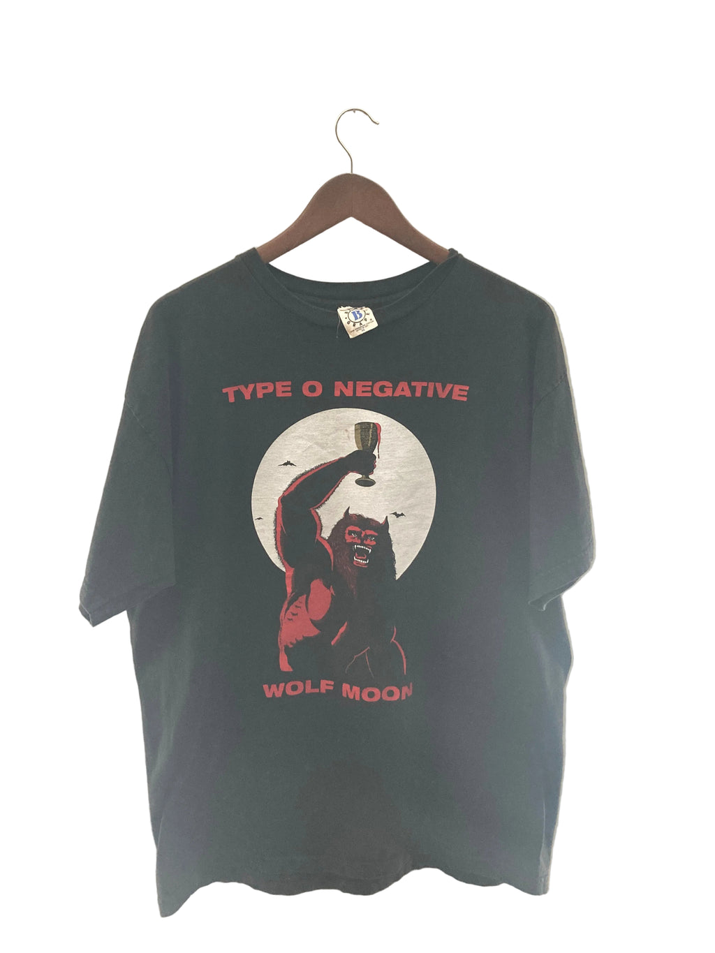 1990s type o negative let us prey wolf moon tee XL