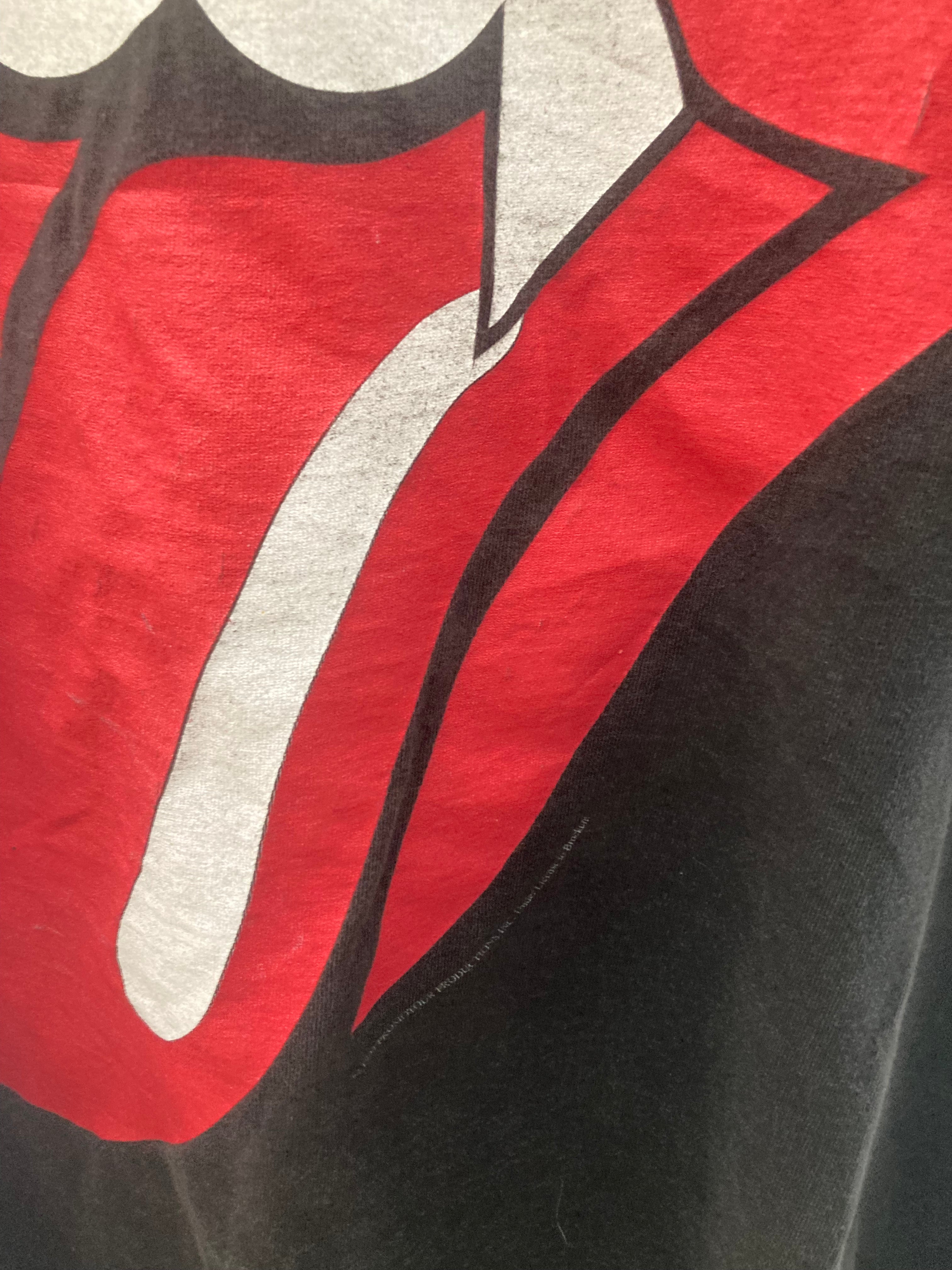 1990s rolling stones halloween vampire tee XL