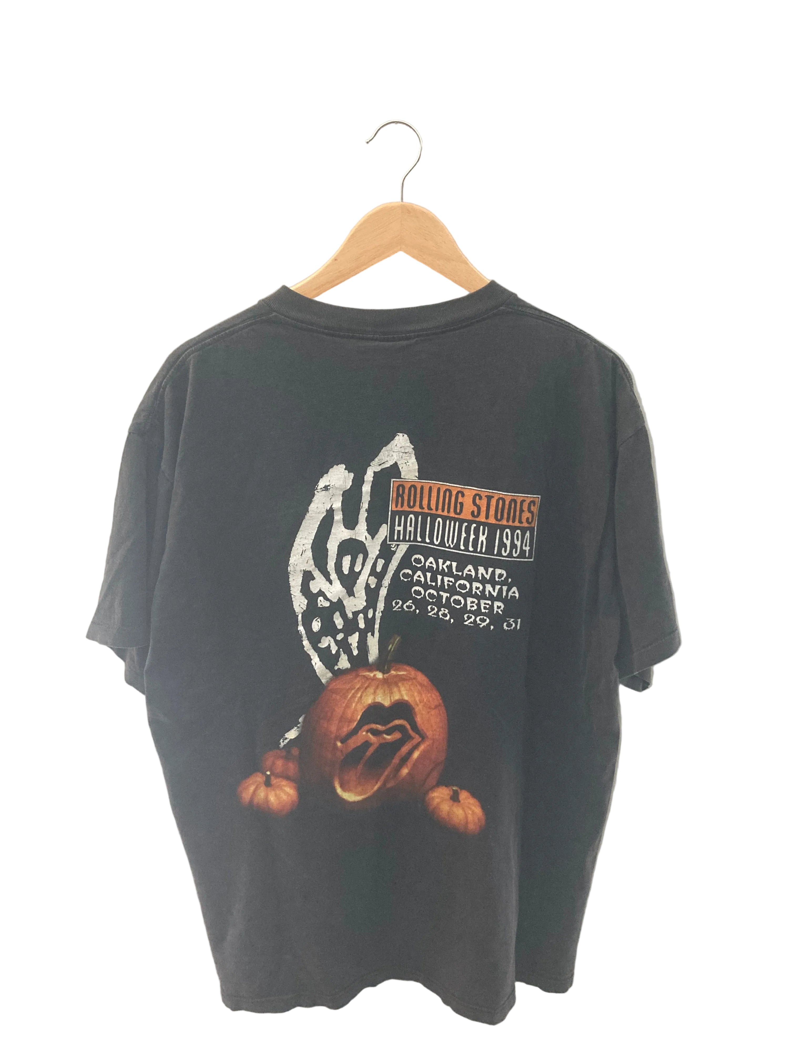1990s rolling stones halloween vampire tee XL