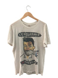 1990s censorship is unAmerican mtv tee L