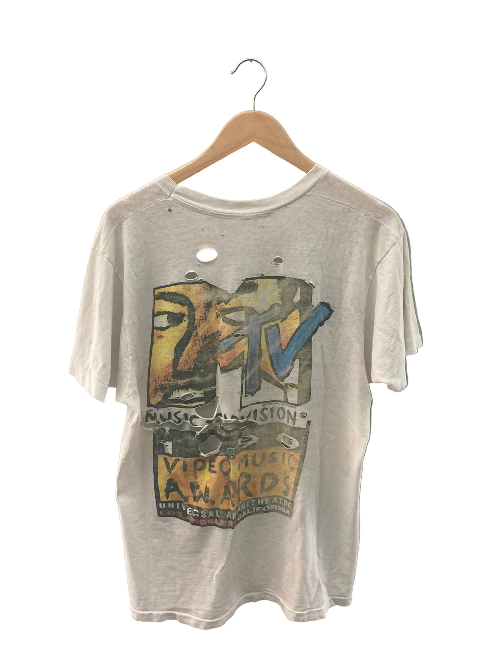 1990s censorship is unAmerican mtv tee L