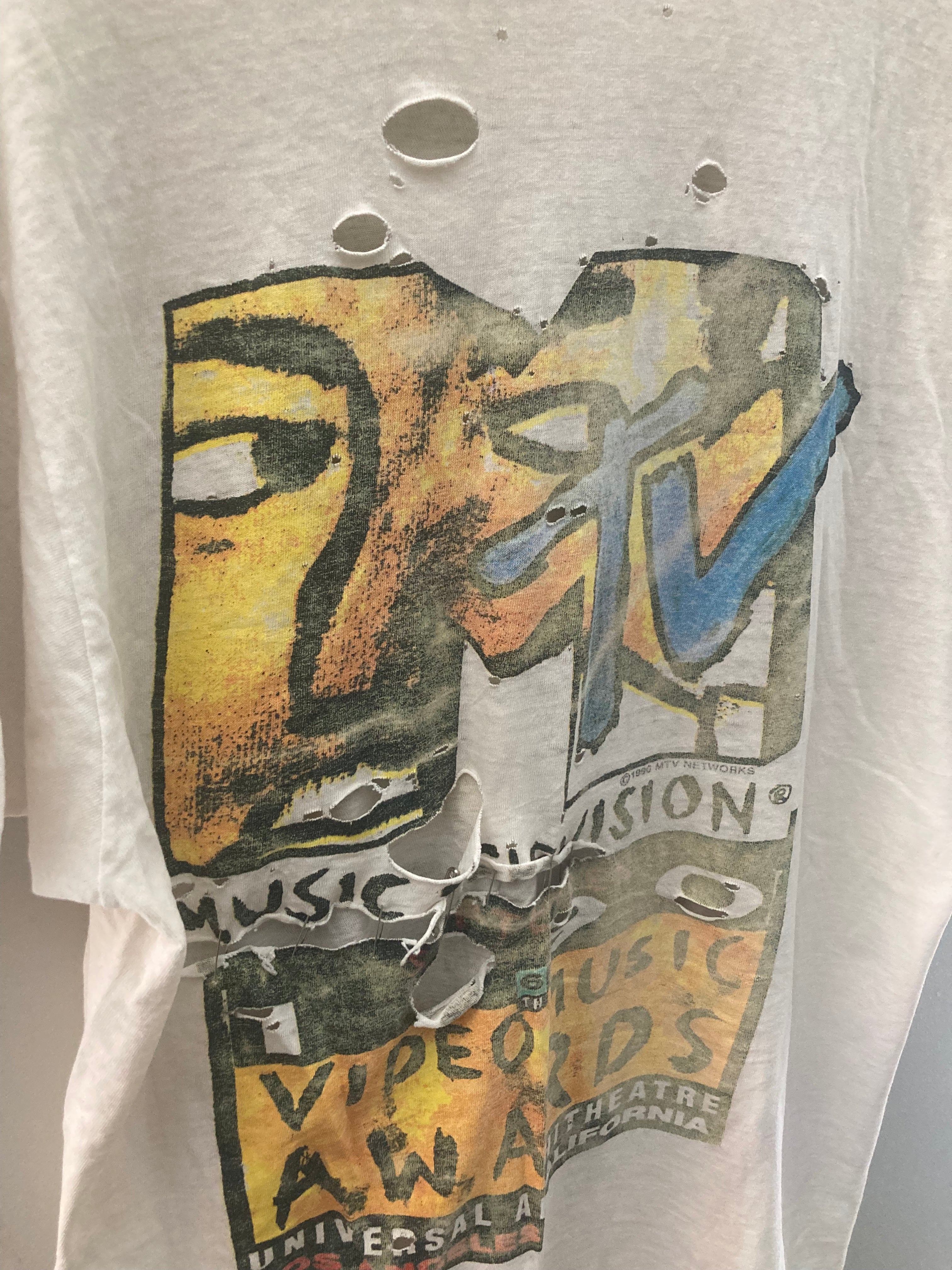 1990s censorship is unAmerican mtv tee L