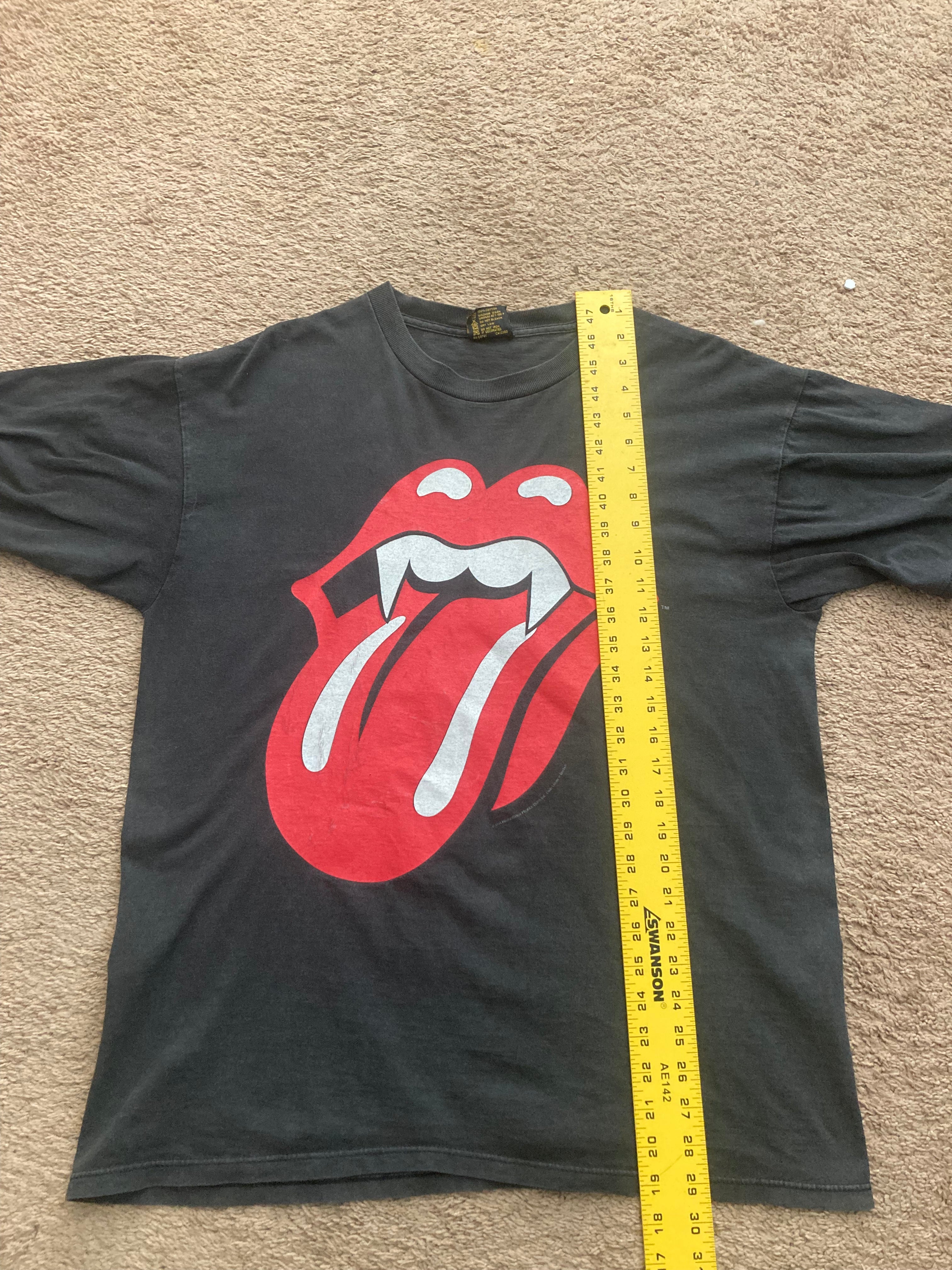 1990s rolling stones halloween vampire tee XL