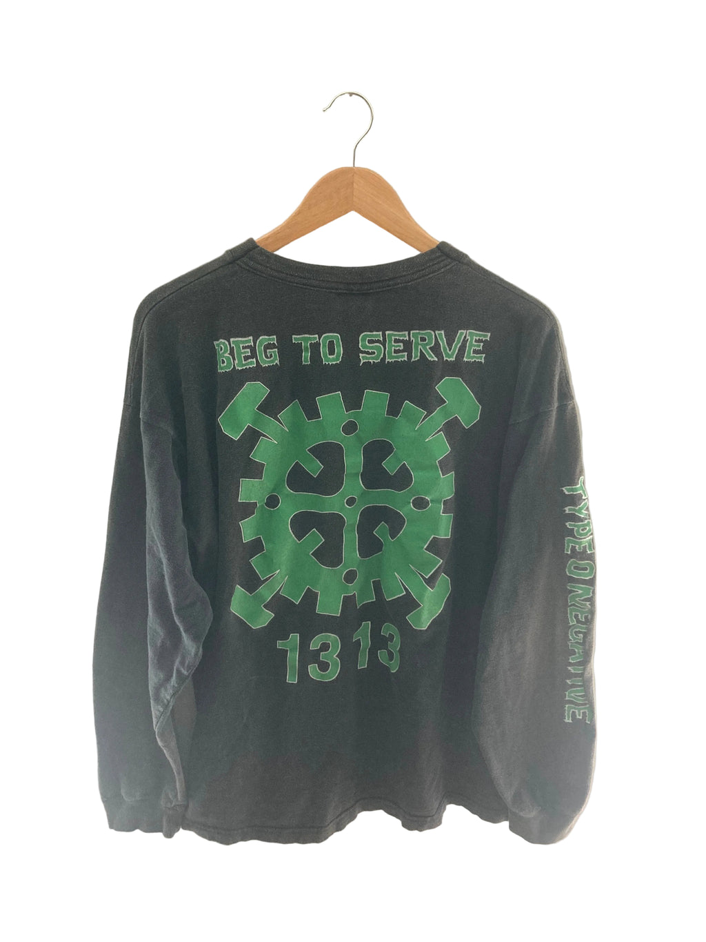 1990s type o negative beg to serve longsleeve tee XL PC