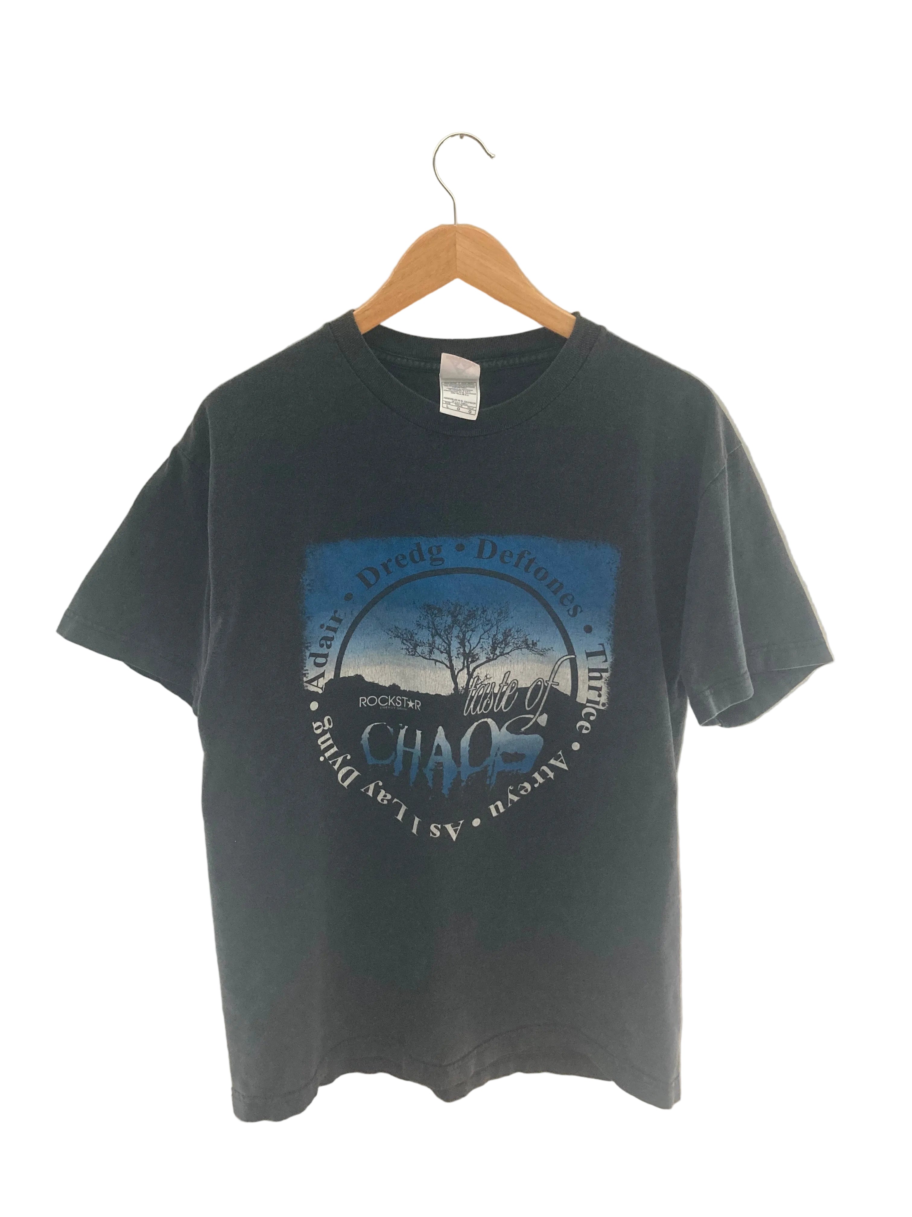 2000s deftones taste of chaos tour tee L