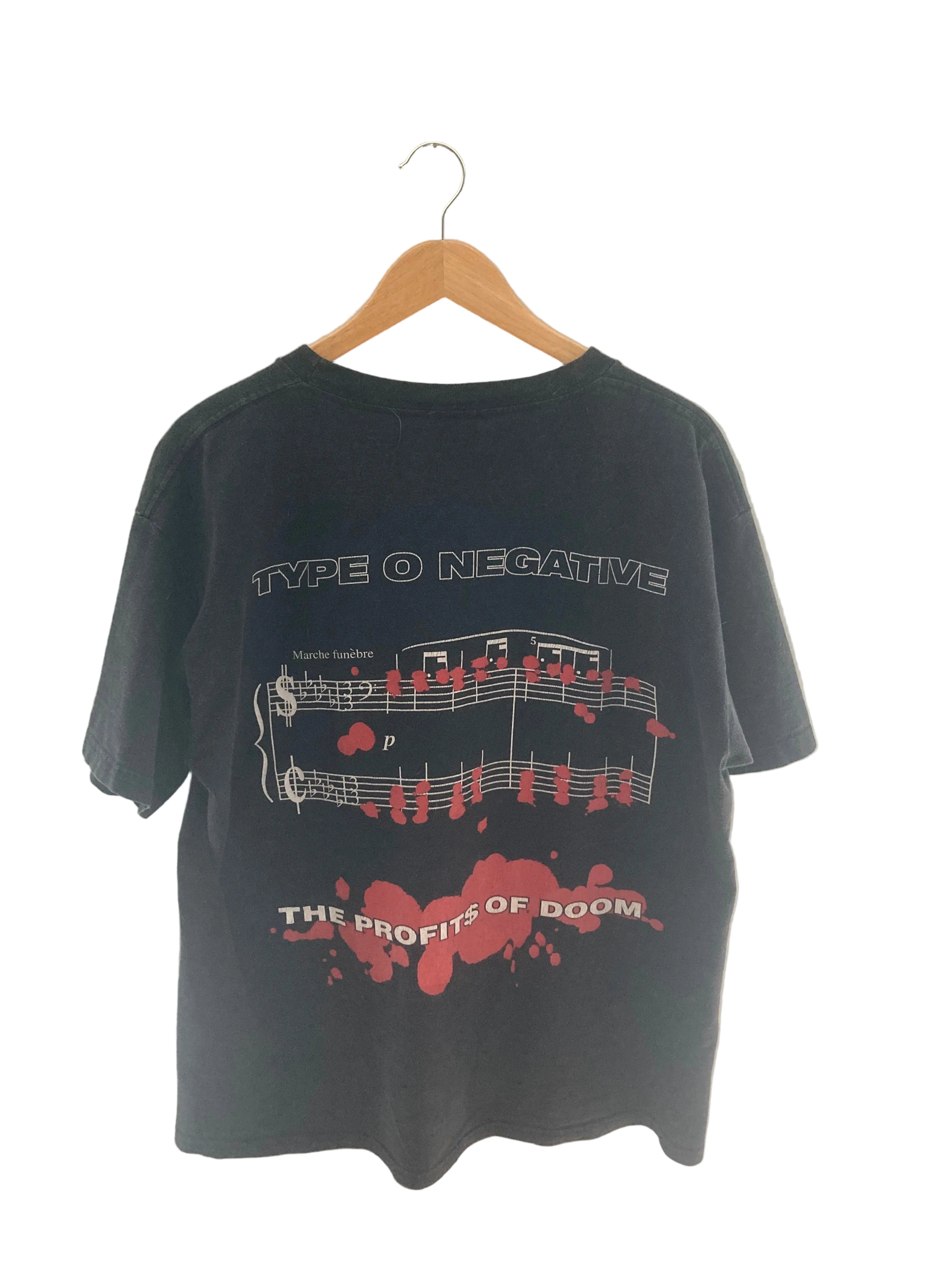 2000 type o negative scream profit of doom tee L/XL