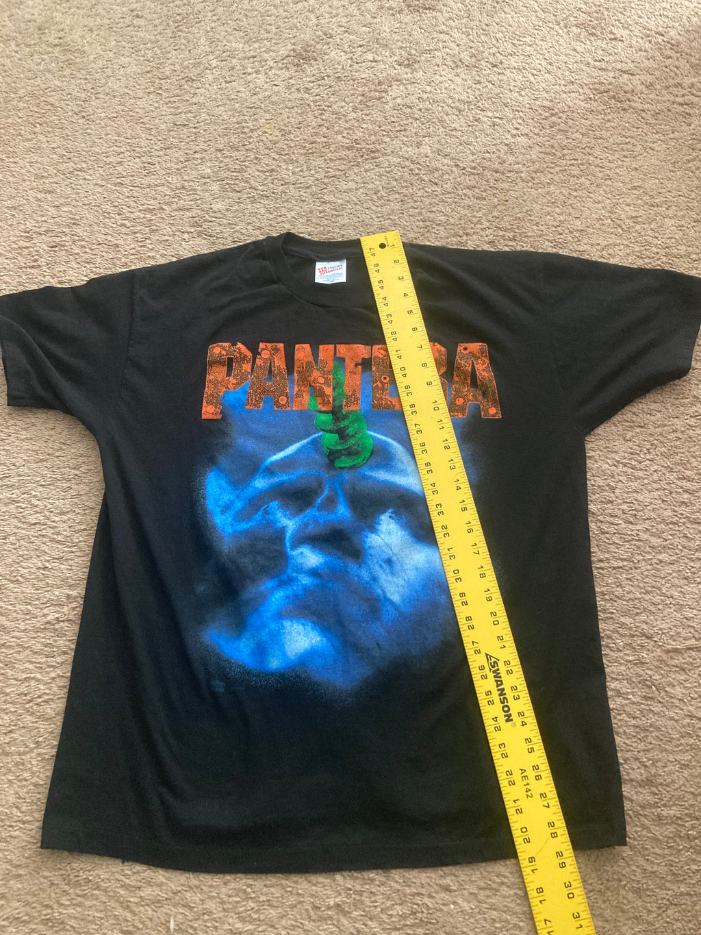 1990s pantera far beyond driven 1994 tour tee xl