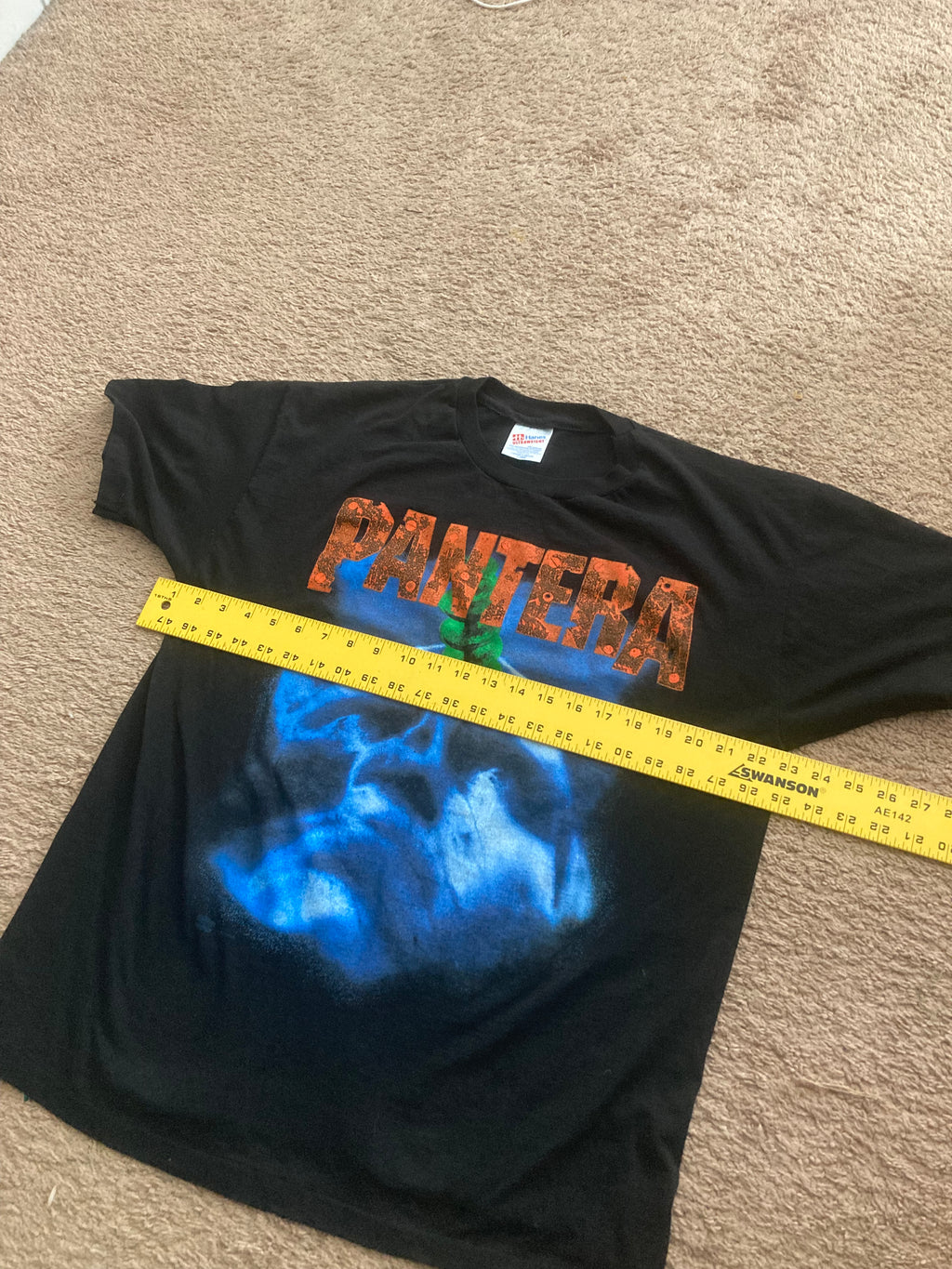 1990s pantera far beyond driven 1994 tour tee xl