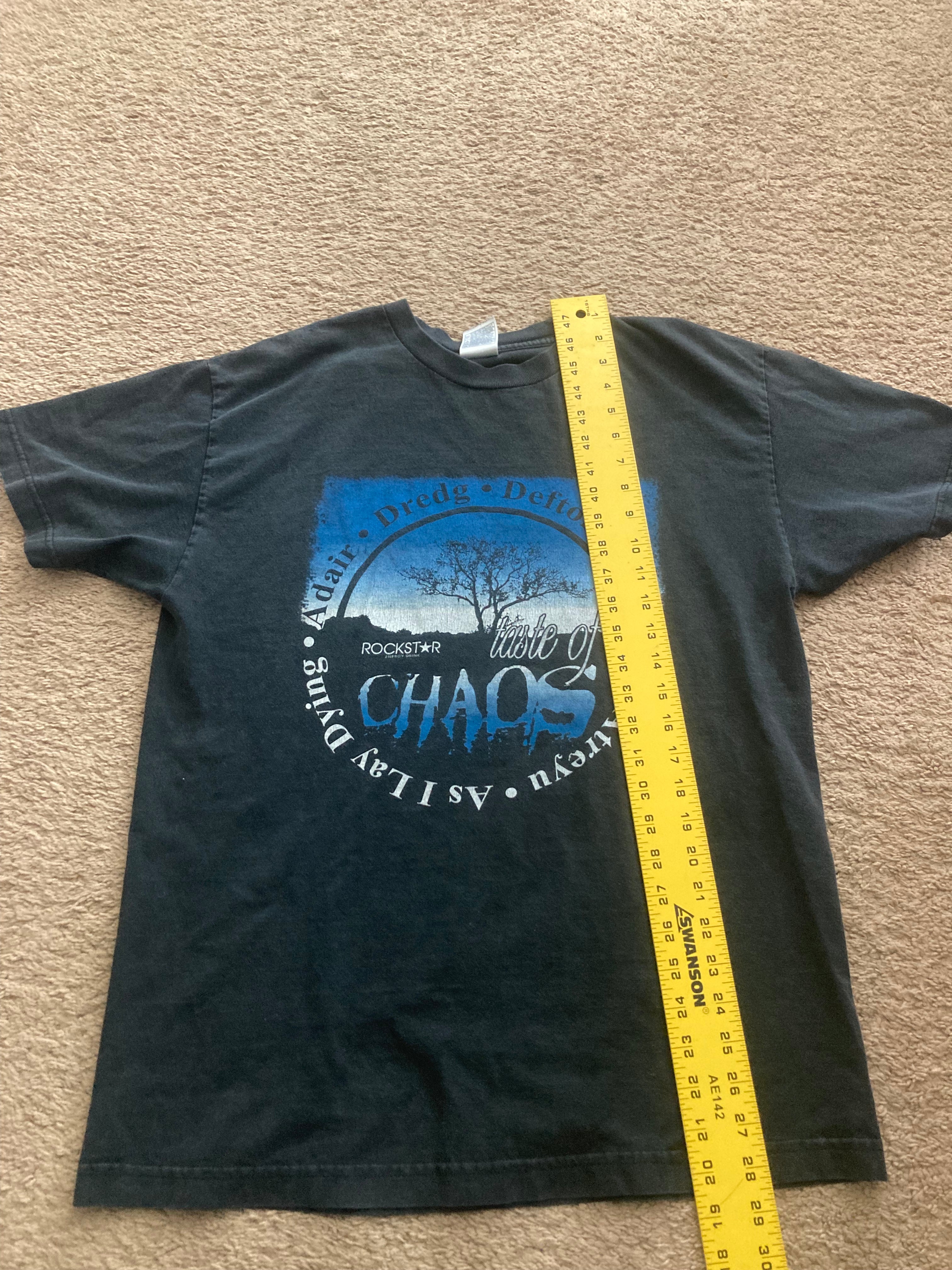 2000s deftones taste of chaos tour tee L