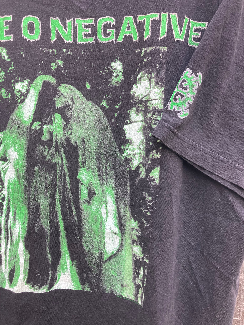 1990s type o negative beg to serve rare sleeve hits tee XL