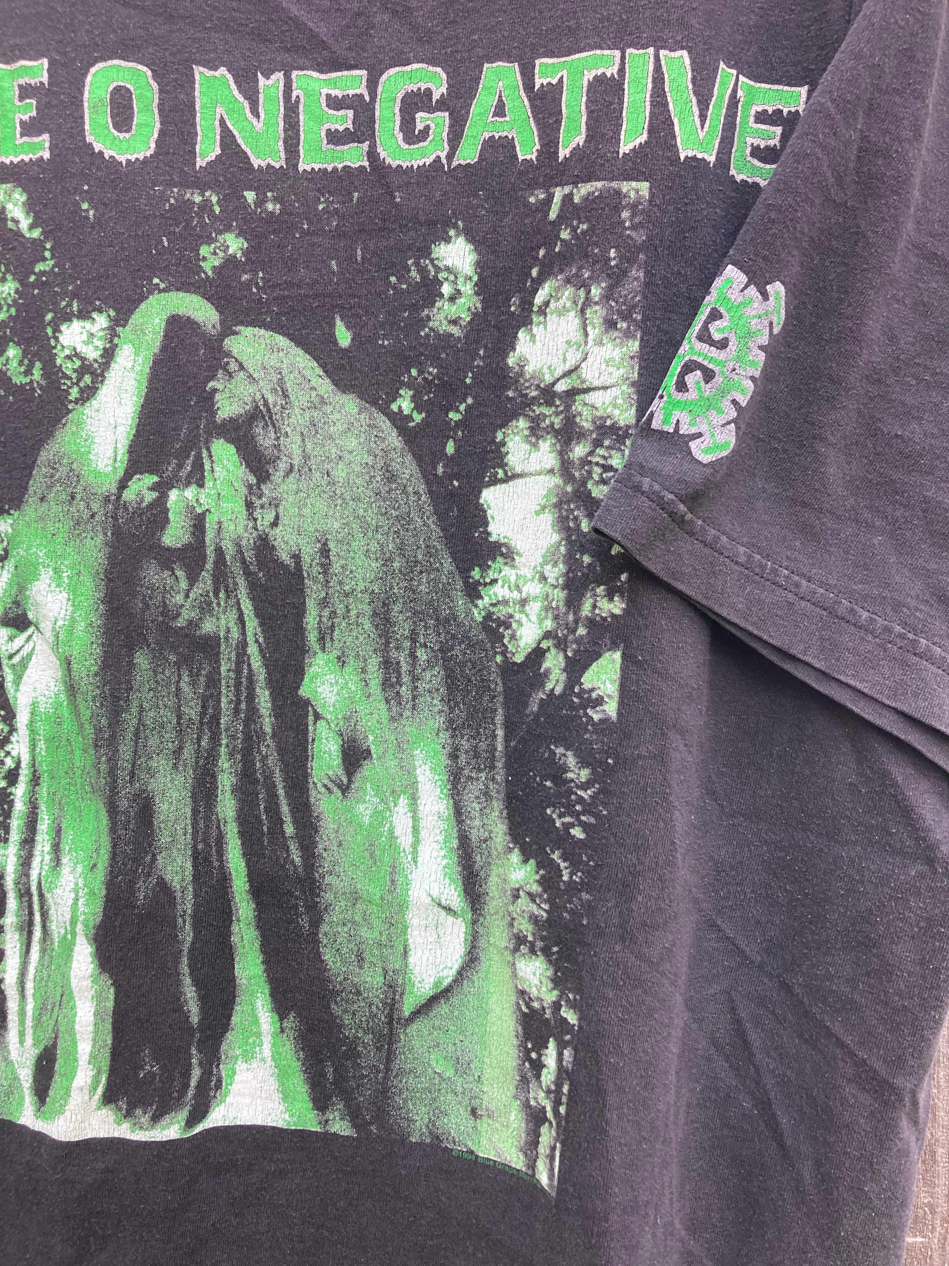 1990s type o negative beg to serve rare sleeve hits tee XL
