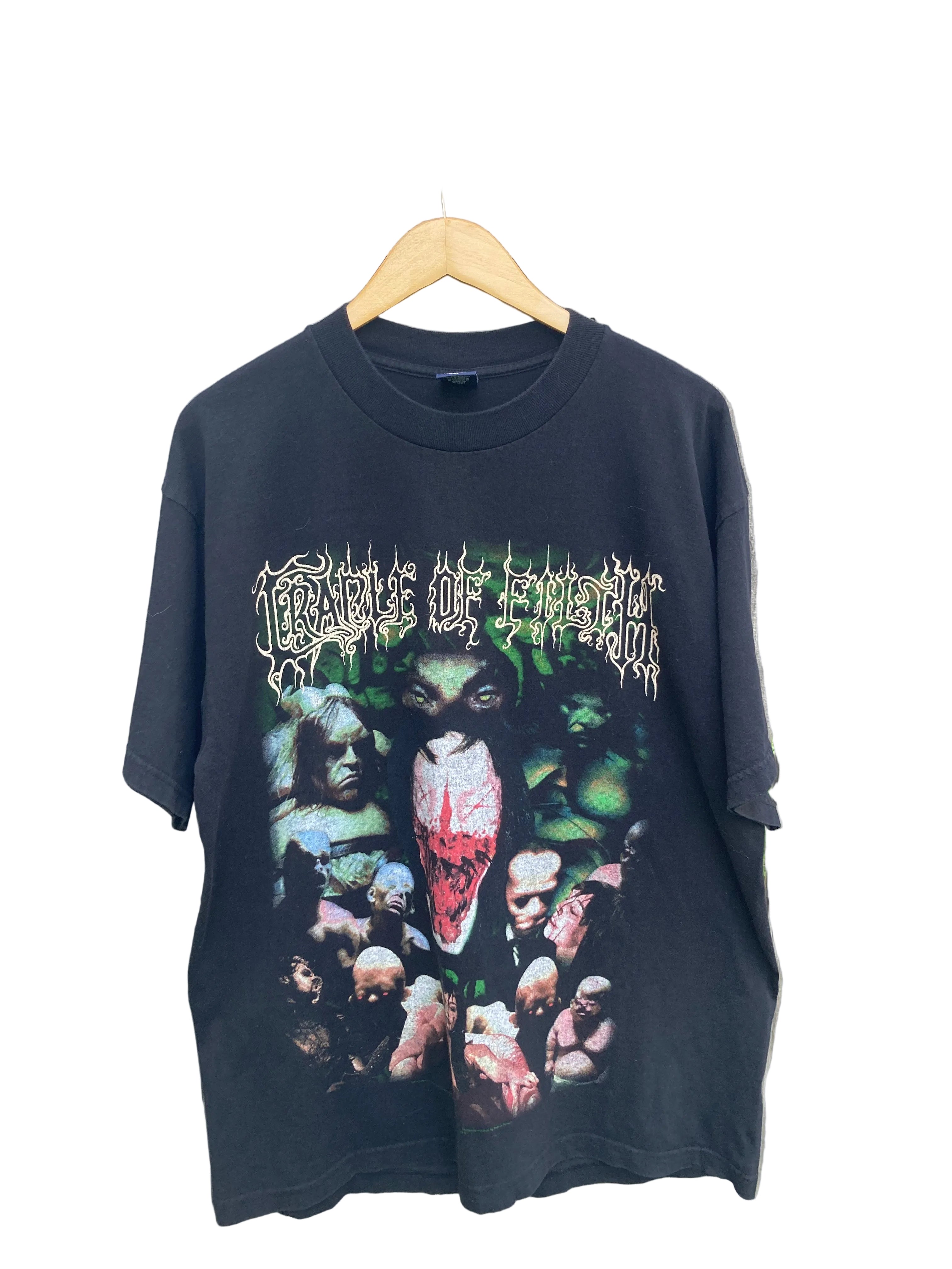 1990s cradle of filth canvas for a lick of pain rare tee XL