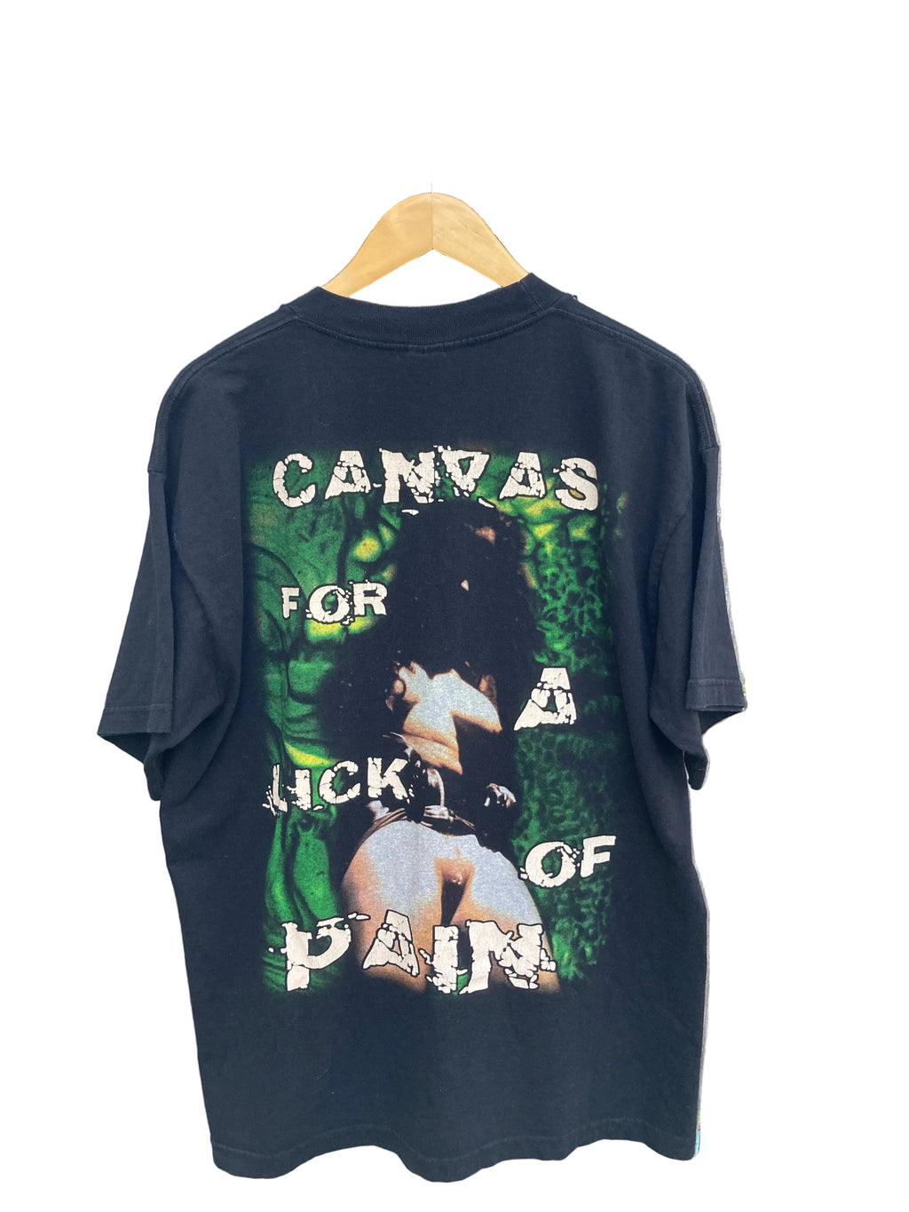 1990s cradle of filth canvas for a lick of pain rare tee XL