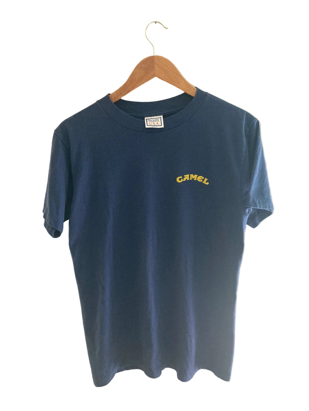 1980s camel smoking thin tee shirt L