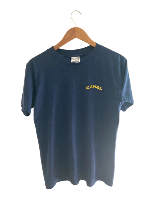1980s camel smoking thin tee shirt L